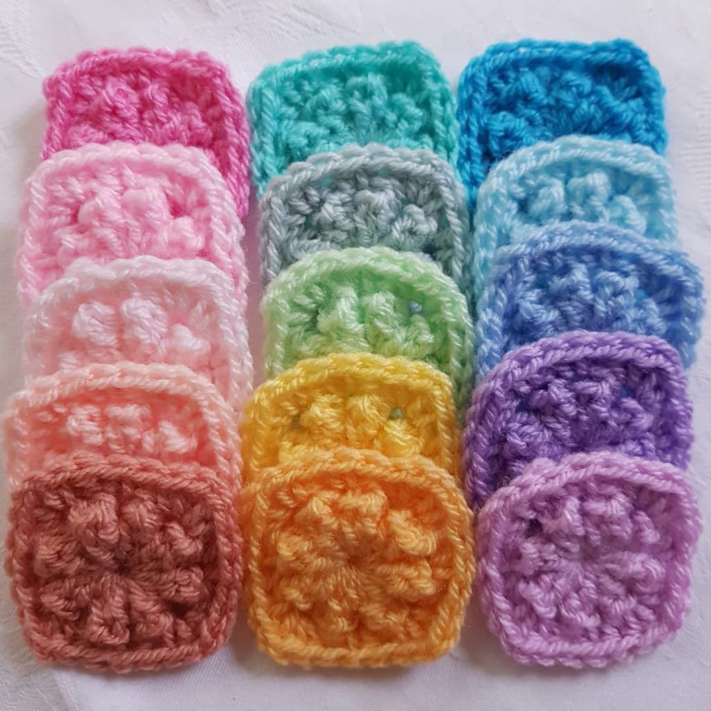 Image of Painted Pixels Squares